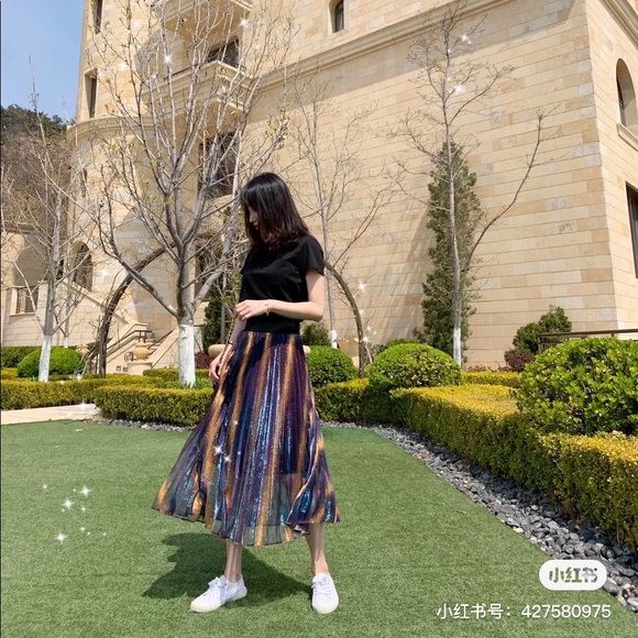 Maje Dresses & Skirts - Gorgeous Maje Rainbow Skirt